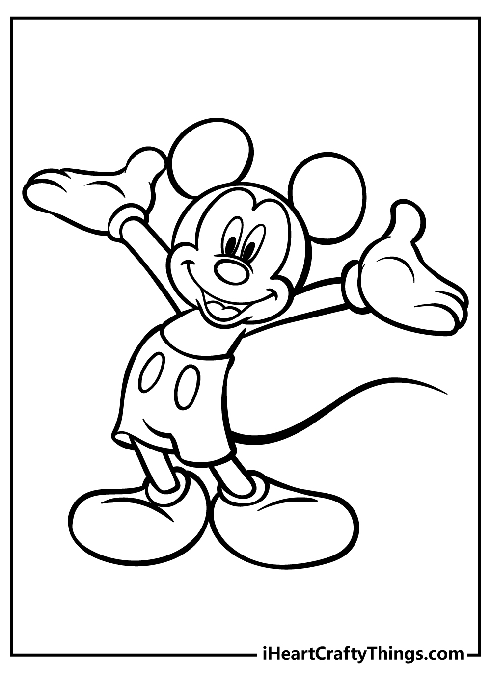 Mickey Mouse Coloring Pages Mickey Mouse Coloring Pages