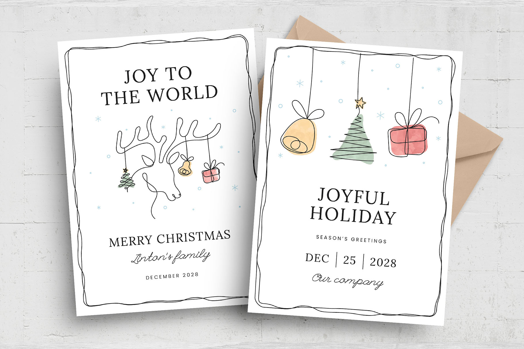 aesthetic christmas card template aesthetic christmas card template