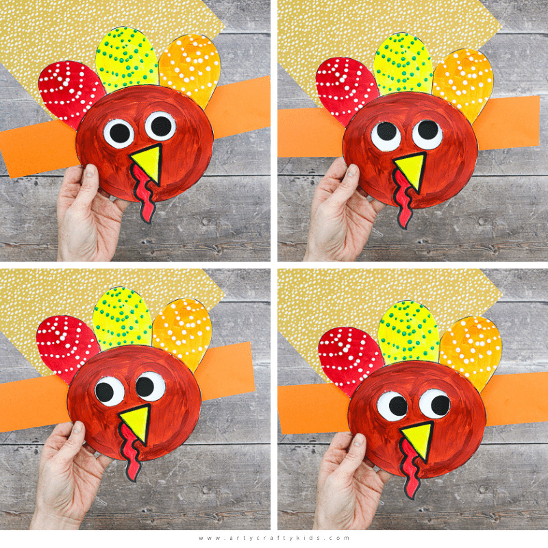 Moving Eyes Turkey Craft Moving Eyes Turkey Craft