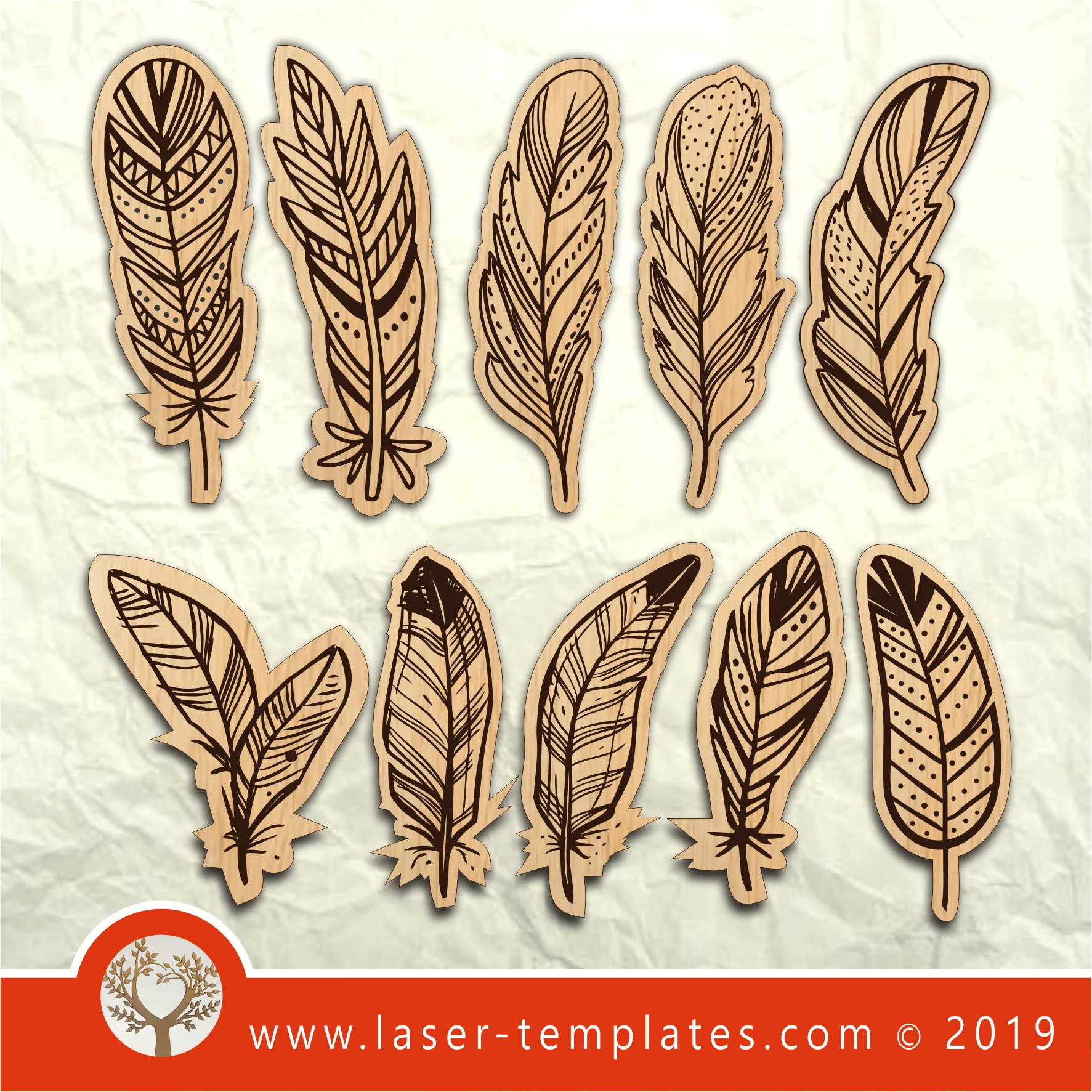Native American Feather Set
