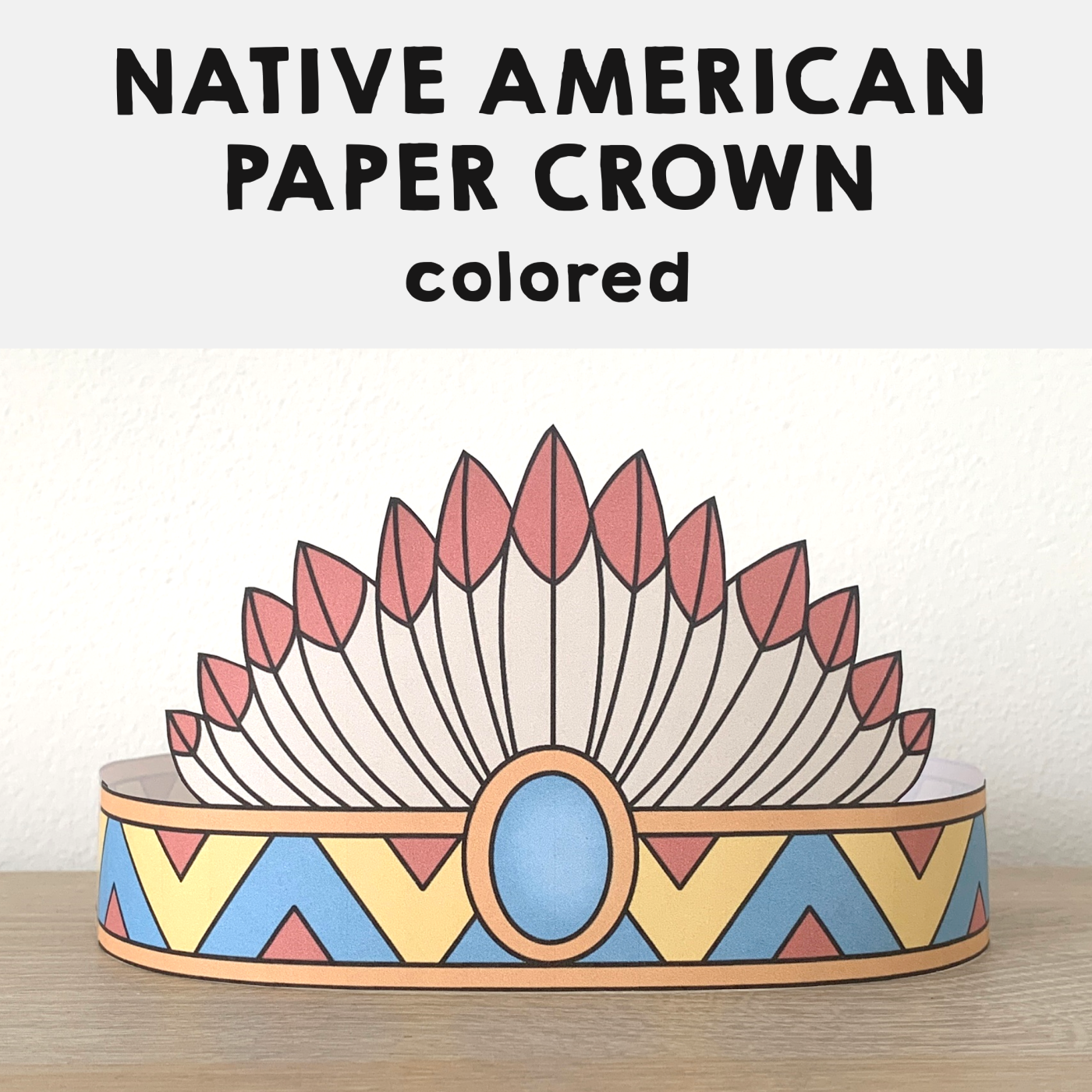 indian feather hat template indian feather hat template