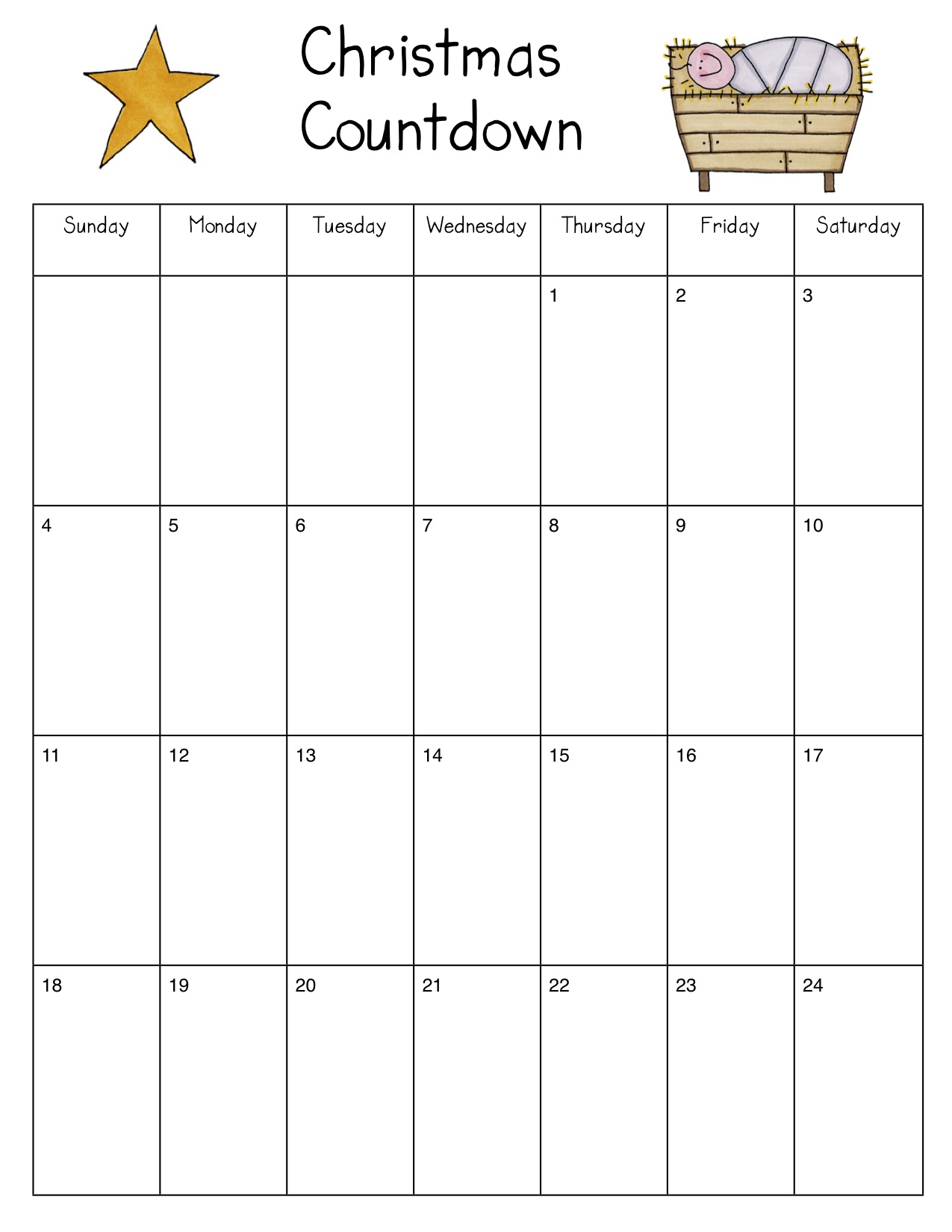 12 days of christmas fill in the blank template