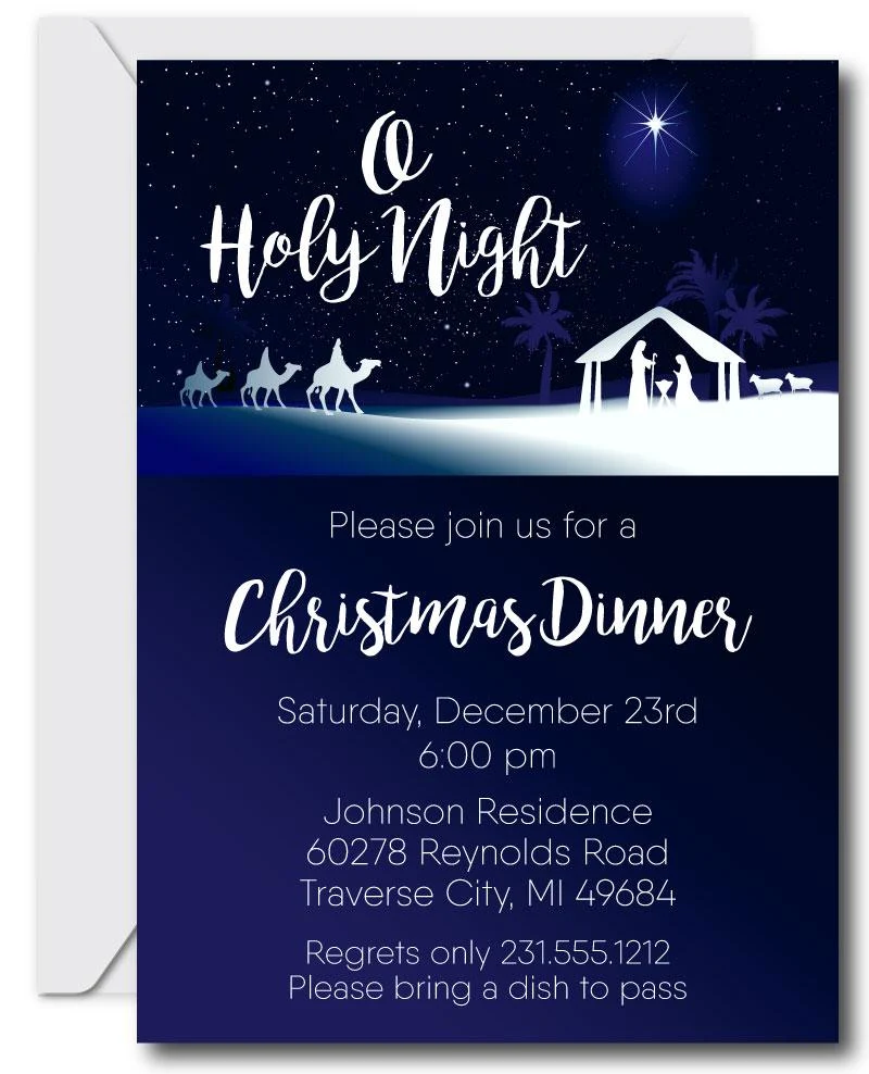 christmas dinner announcement template christmas dinner announcement template