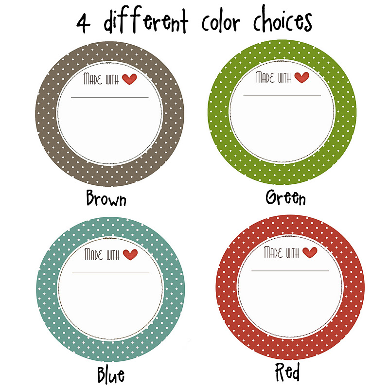 free printable jar labels template