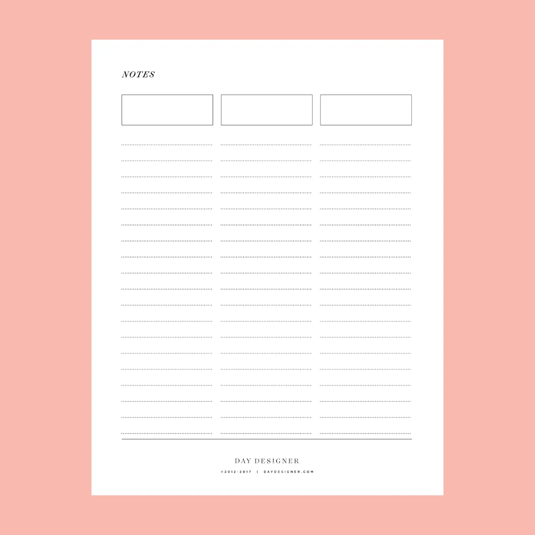Notes Notes
