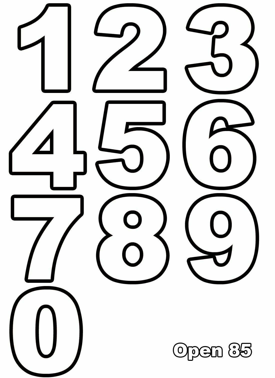 Number Templates Number Templates