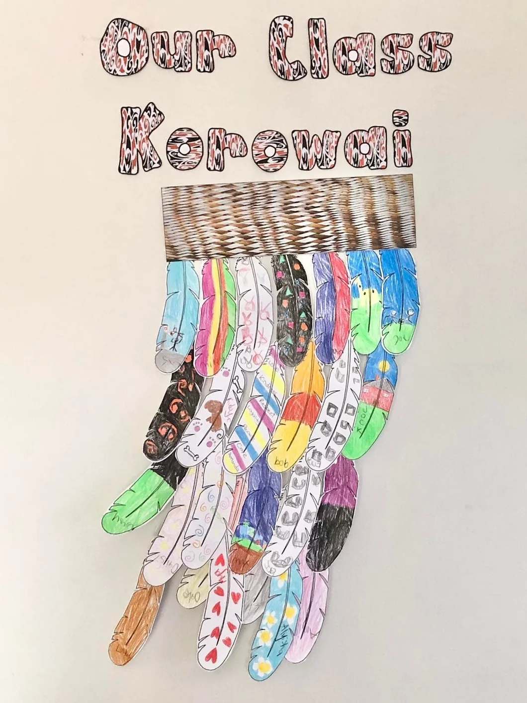 Our Class Korowai Printable Group Craft Our Class Korowai Printable Group Craft