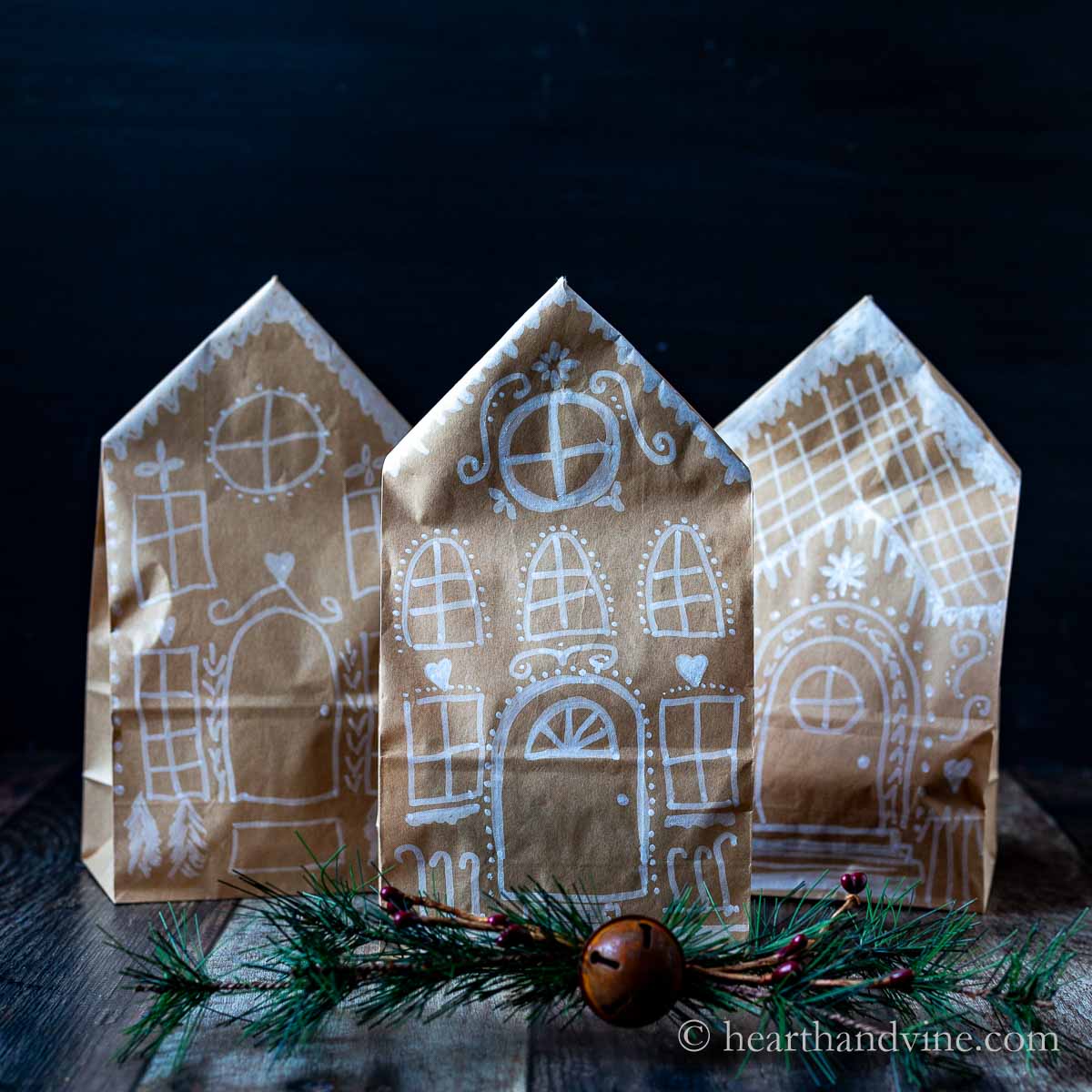Paper Bag Gingerbread House Paper Bag Gingerbread House
