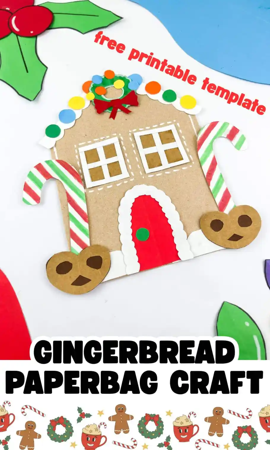 Paper Bag Gingerbread House Paper Bag Gingerbread House