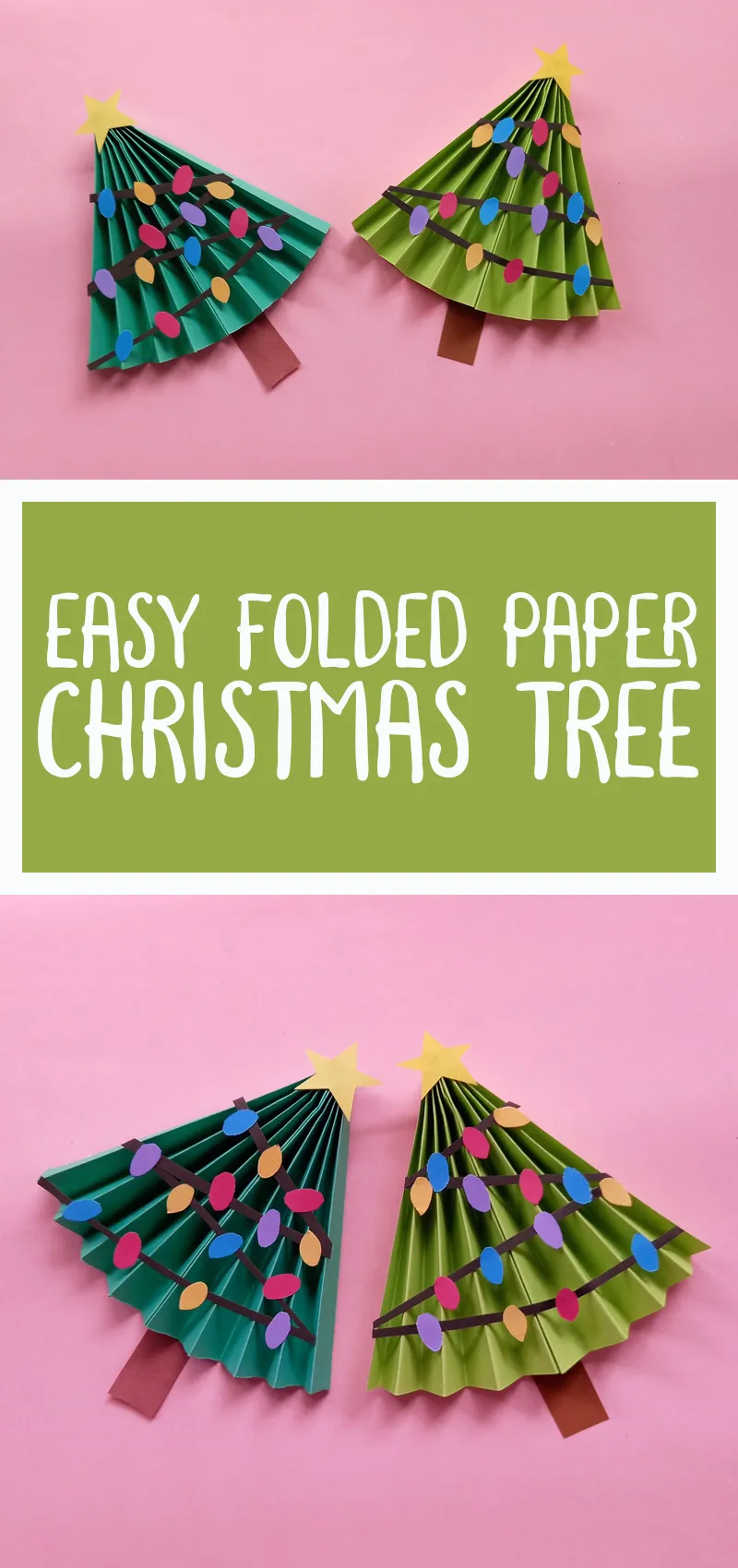 accordion paper christmas tree template accordion paper christmas tree template