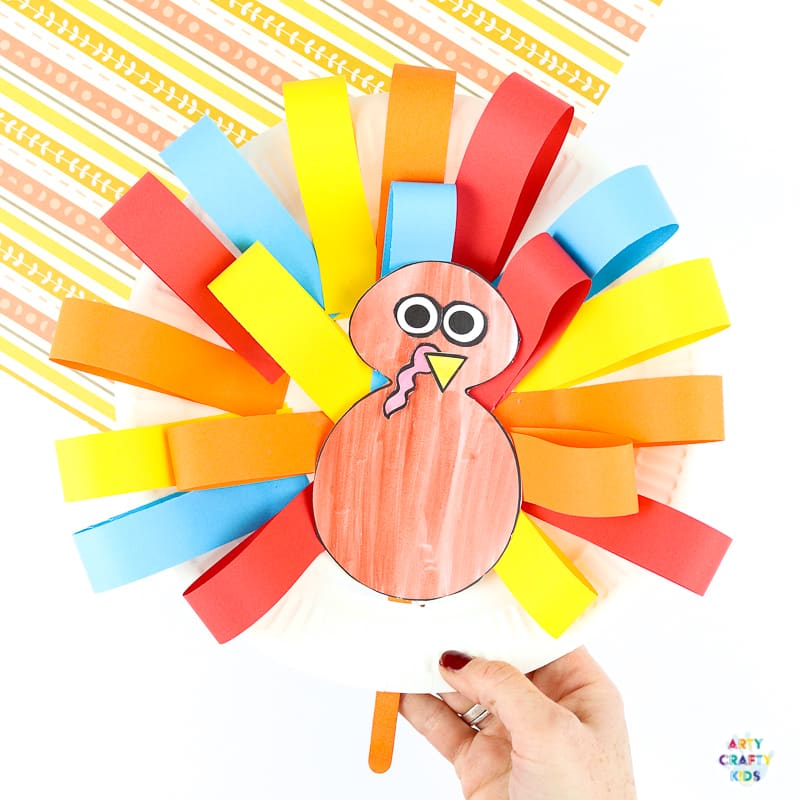 Paper Plate Turkey Craft Paper Plate Turkey Craft