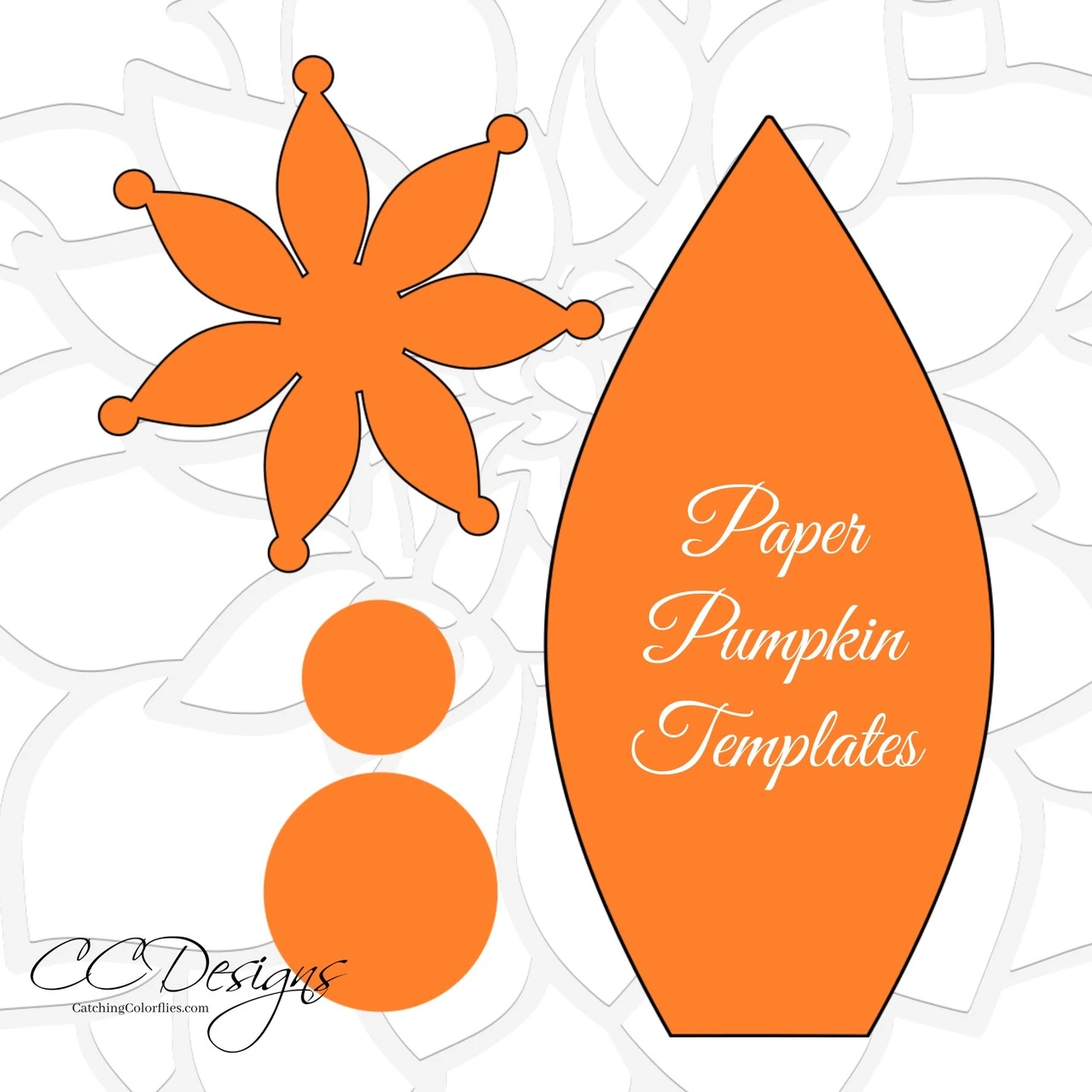 Paper Pumpkin Templates