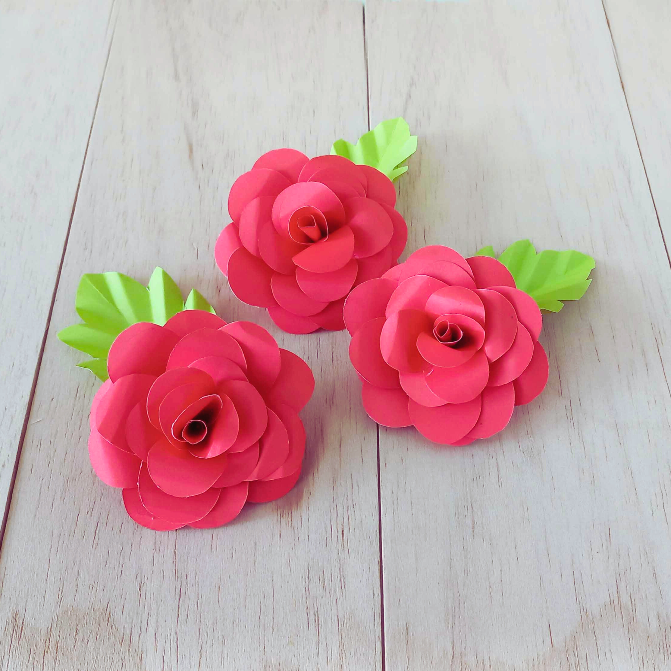 printable paper rose template printable paper rose template