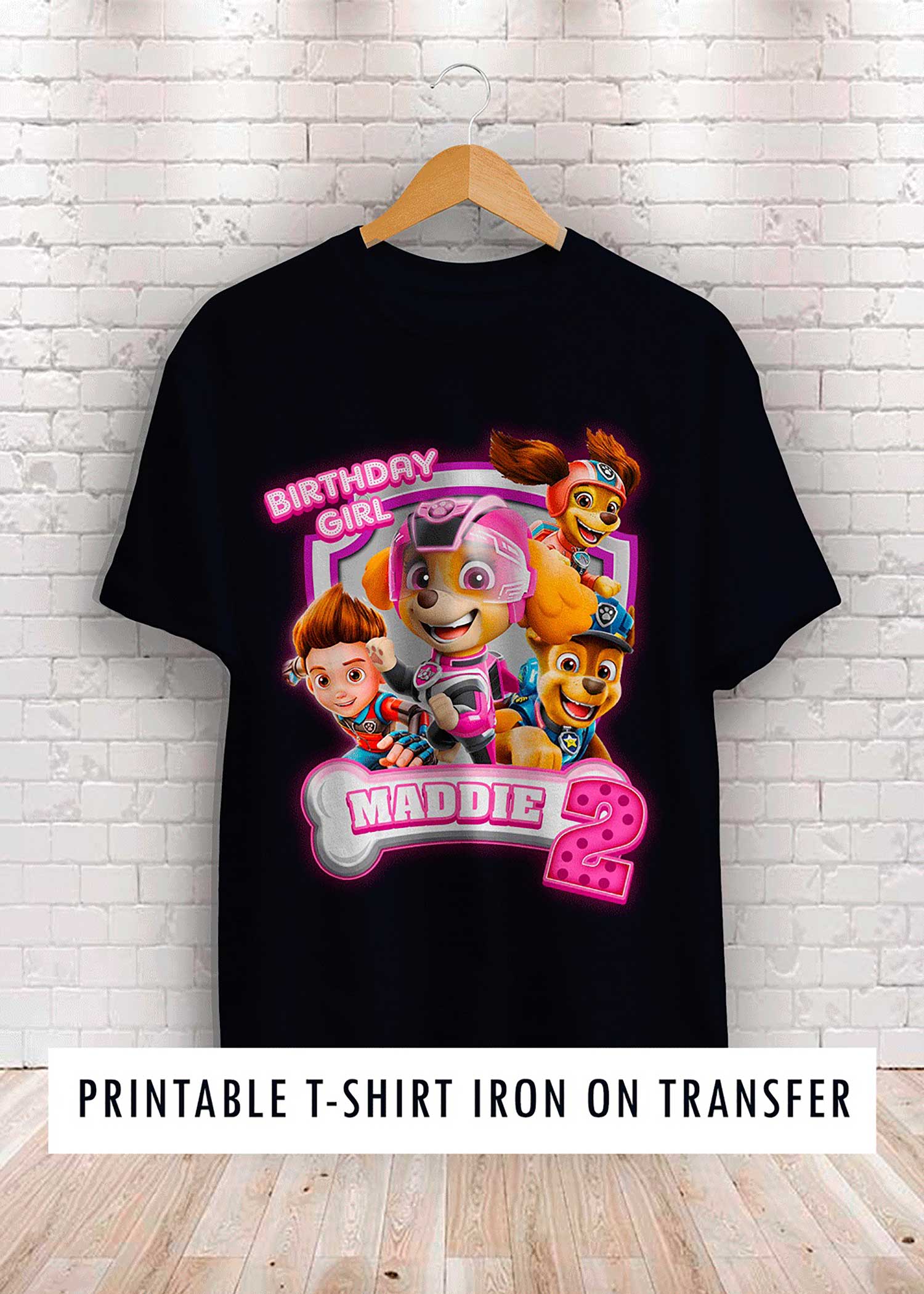 printable paw patrol birthday shirt template printable paw patrol birthday shirt template