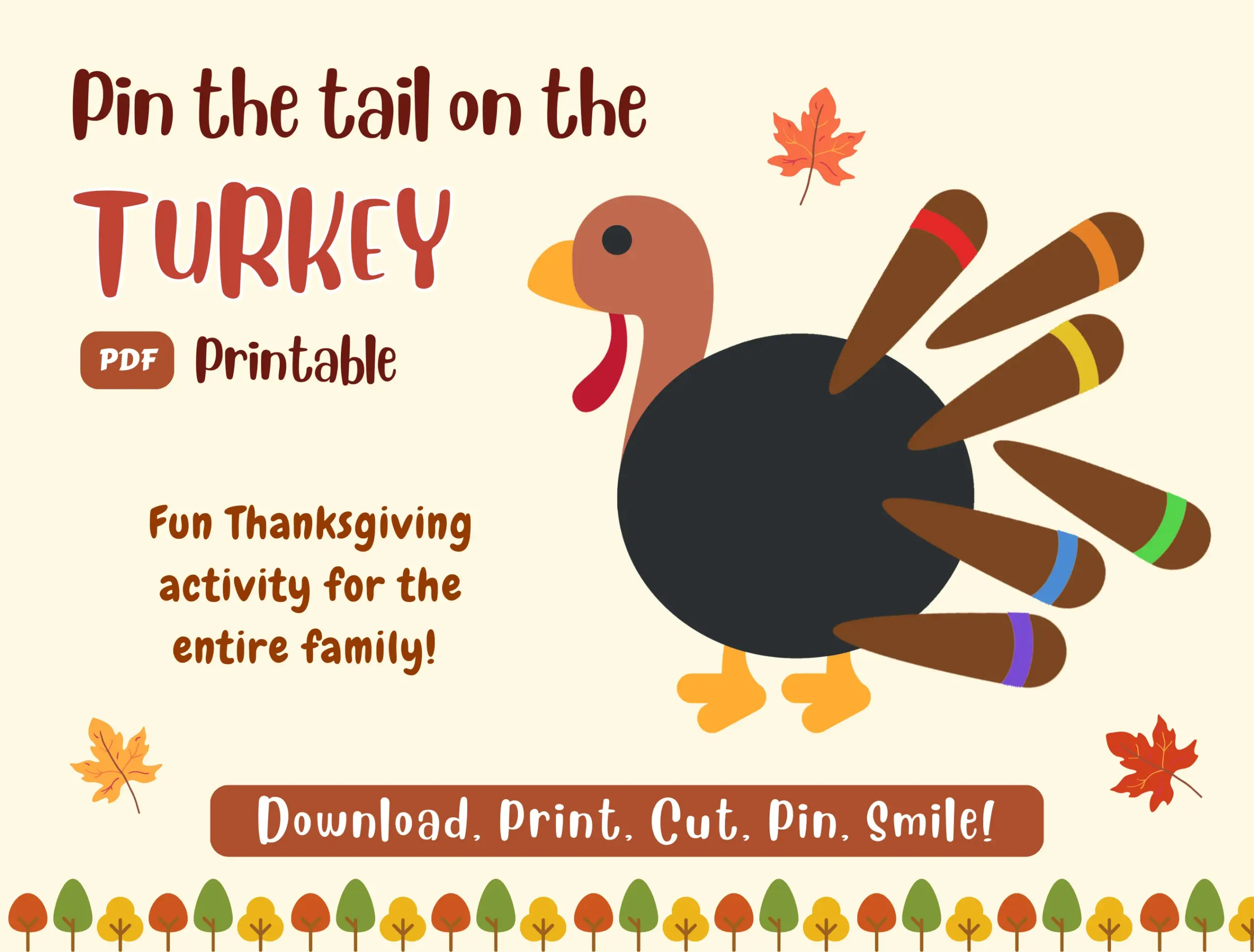 Pin The Tail On The Turkey Fun Family Pin The Tail On The Turkey Fun Family
