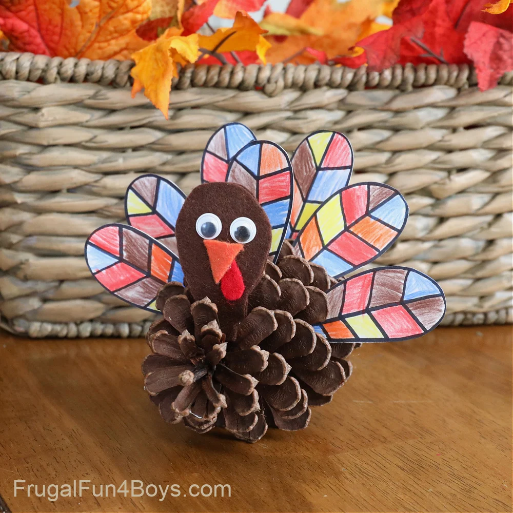 Pine Cone Turkeys
