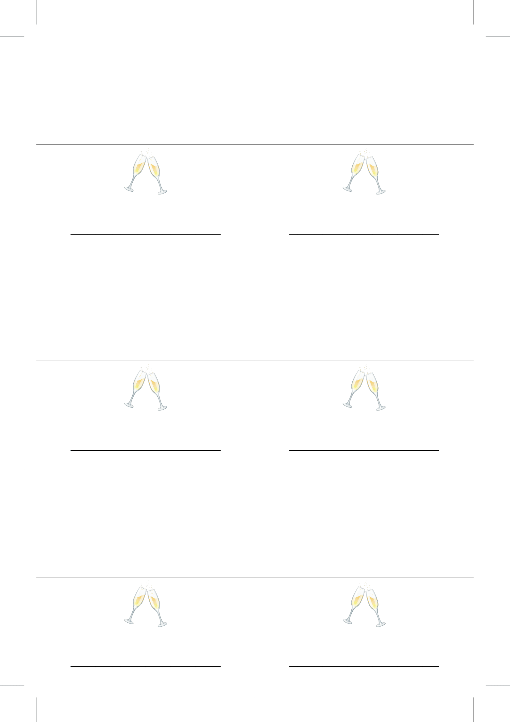 Place Card Template Place Card Template