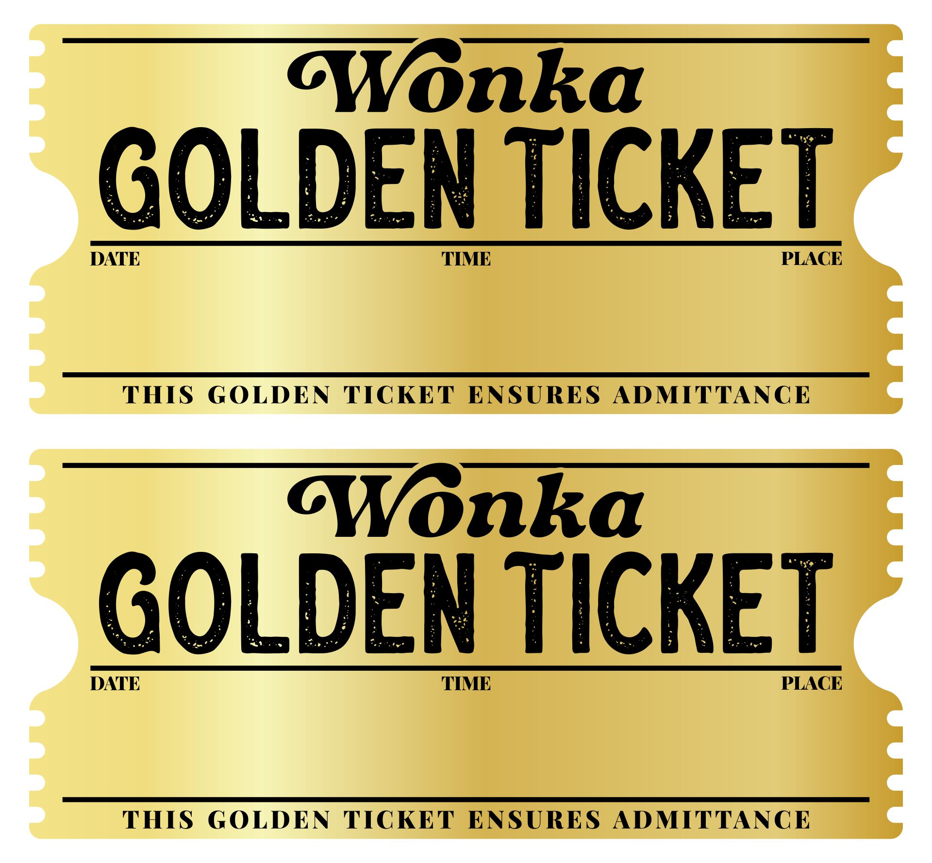 Post Editable Printable Wonka Golden Ticket 422299 Post Editable Printable Wonka Golden Ticket 422299