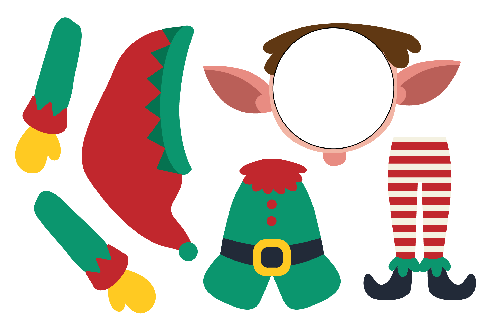 Post Elf Yourself Printable Template 294848