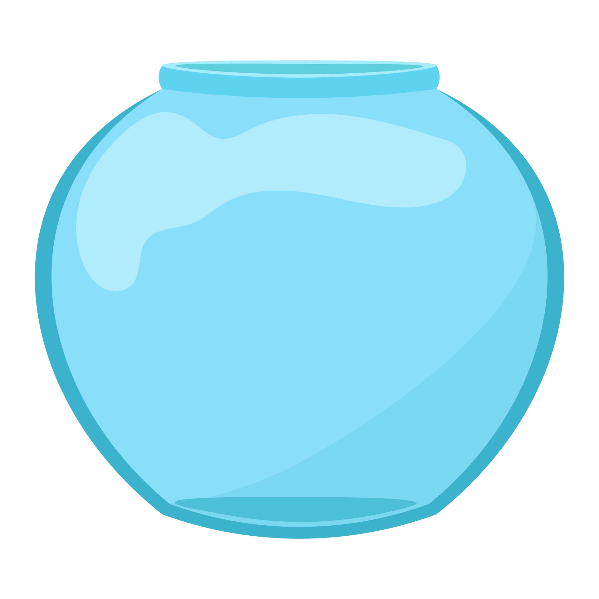 printable fish bowl template