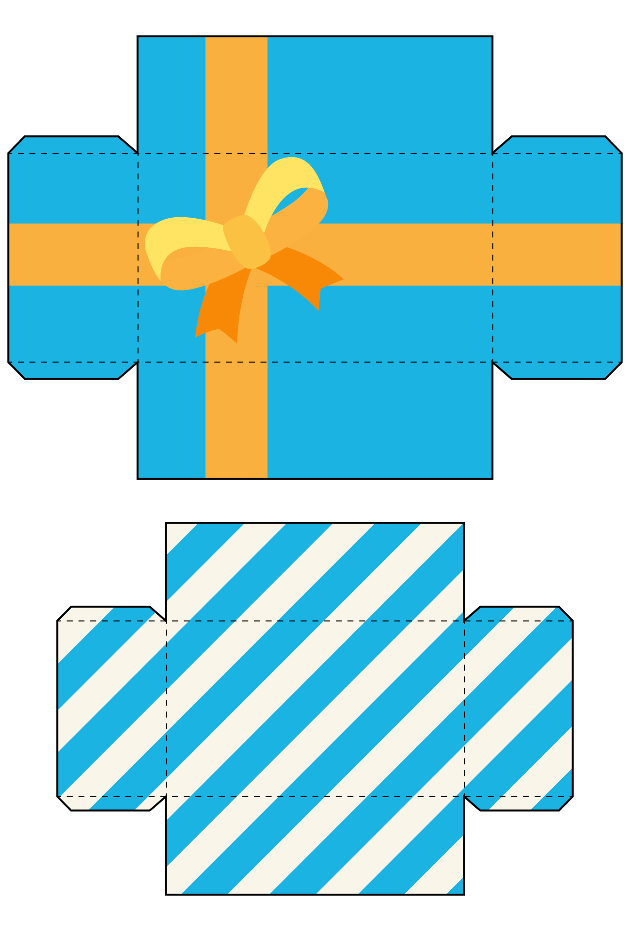 Post Gift Box With Lid Template Printables 136461 Post Gift Box With Lid Template Printables 136461