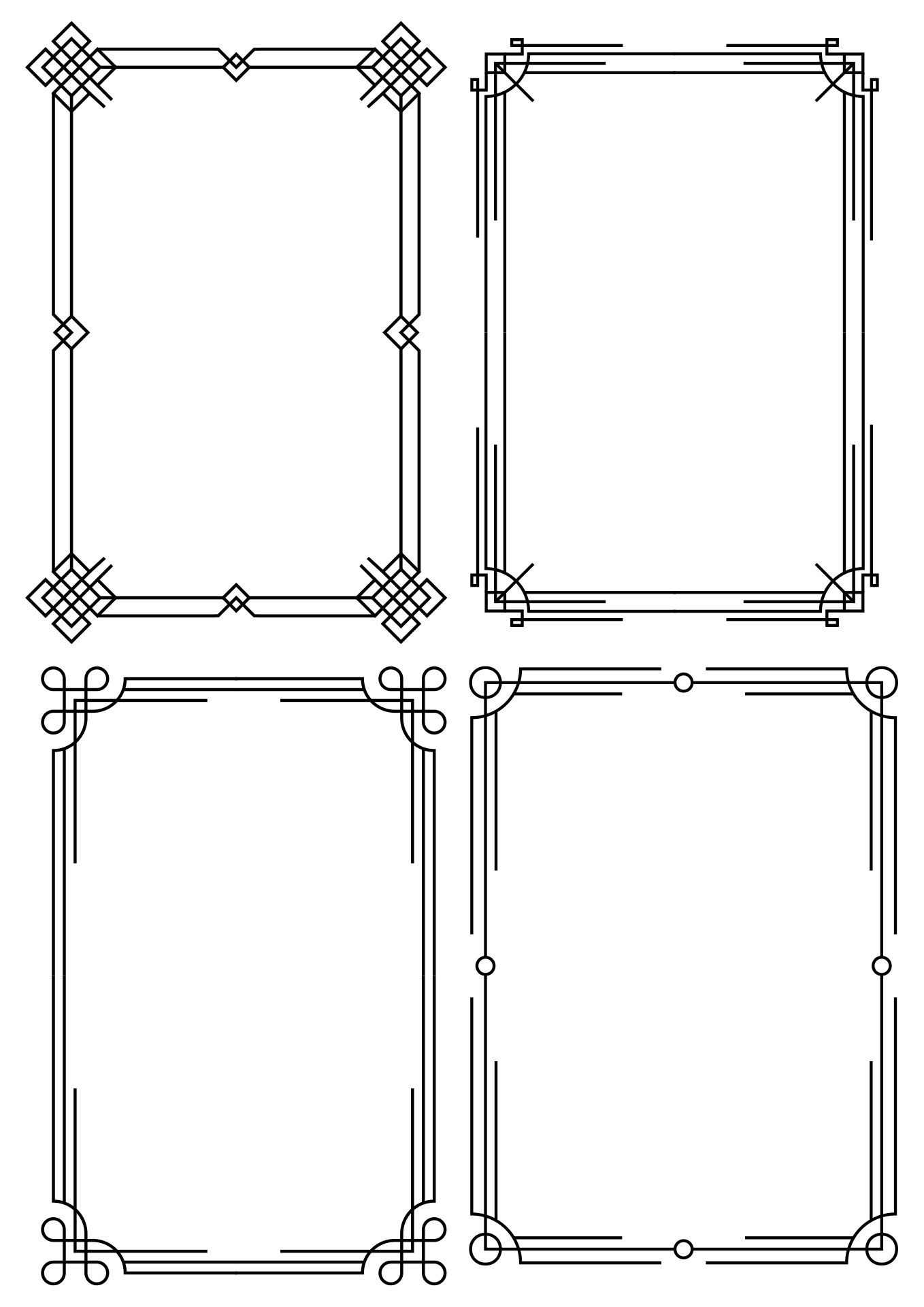 Post Paper Frame Template Printable 320152 Post Paper Frame Template Printable 320152