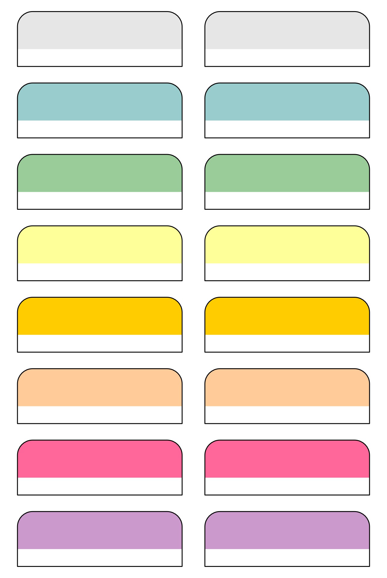 Post Pendaflex Printable Tab Inserts 397237