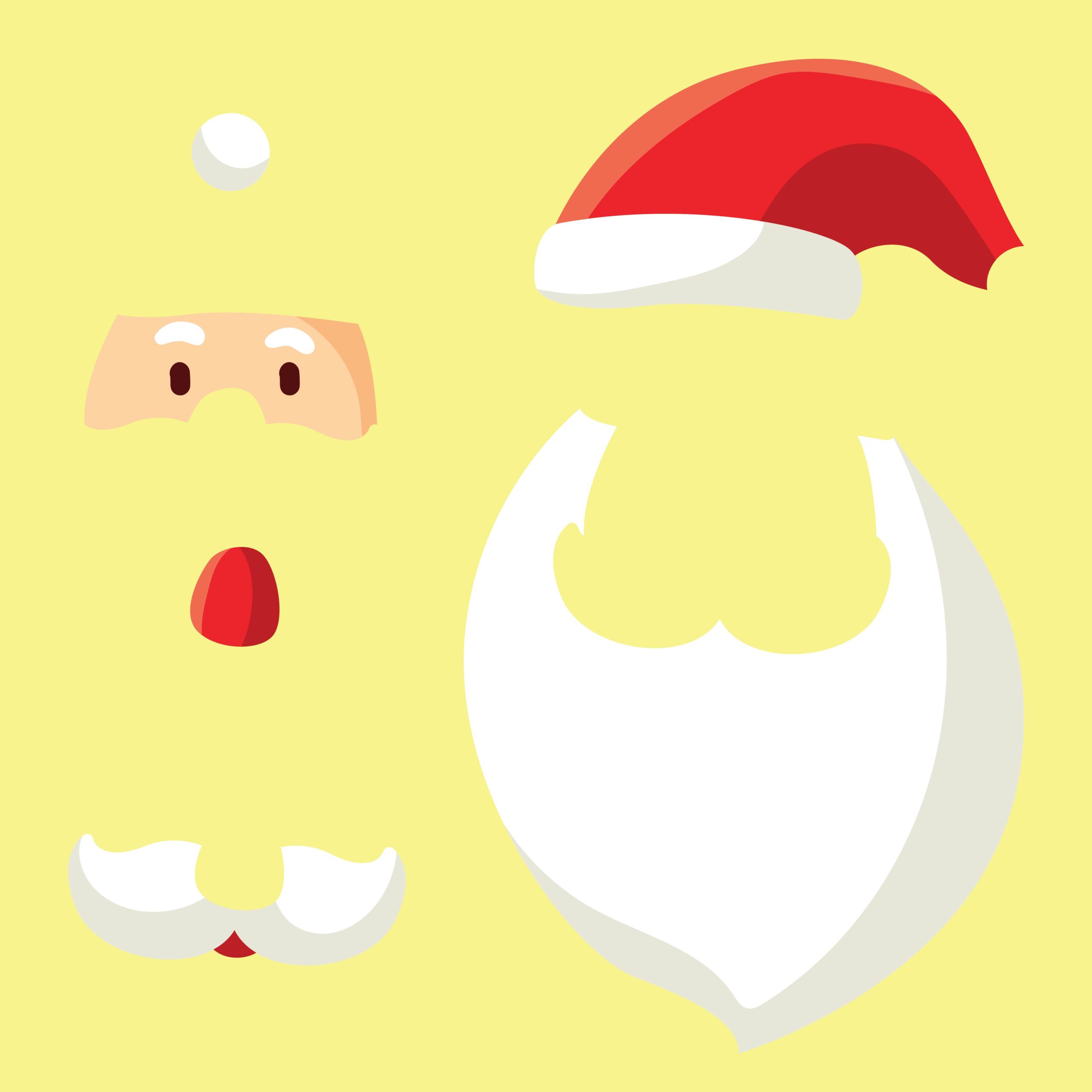 Post Santa Claus Face Template Printable 166312 Post Santa Claus Face Template Printable 166312