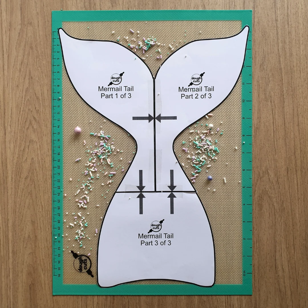 mermaid tail printable template