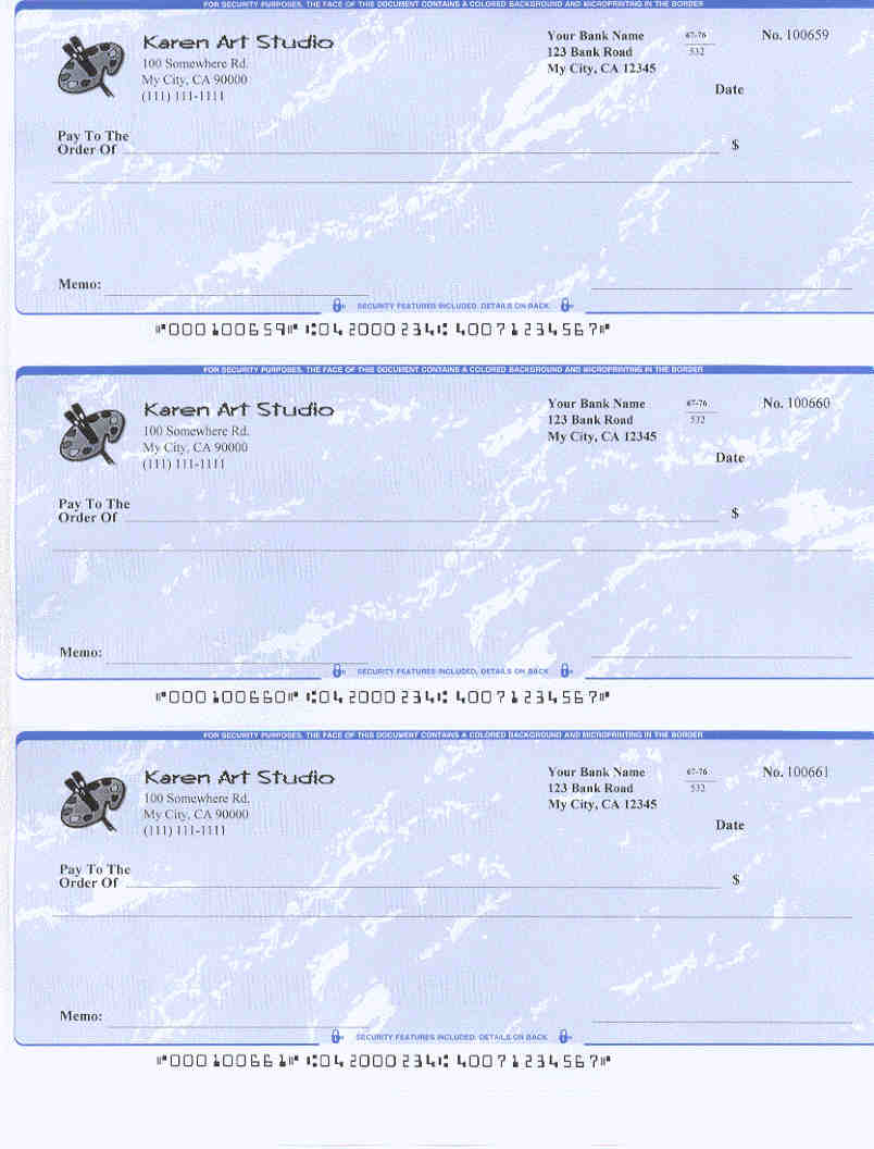 Print Your Own Checks Print Your Own Checks