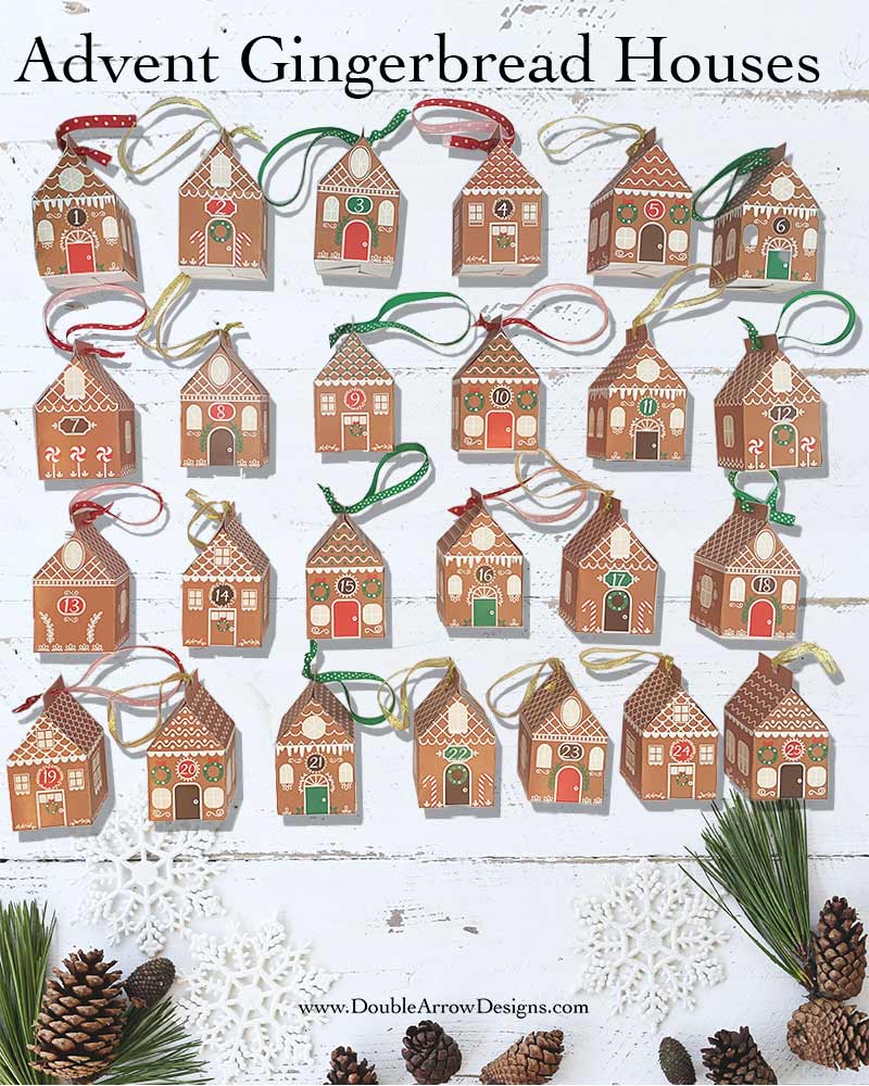Printable Advent Calendar Template Printable Advent Calendar Template