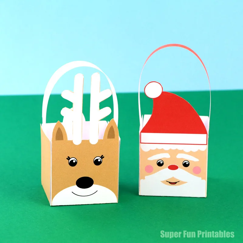 Printable Christmas Baskets