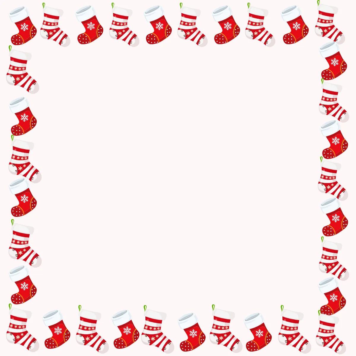 Printable Christmas Border Clipart
