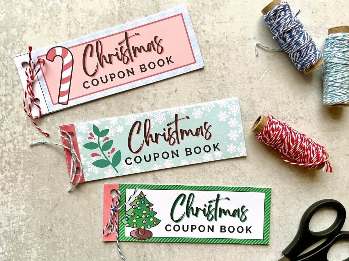 christmas coupon book template free christmas coupon book template free