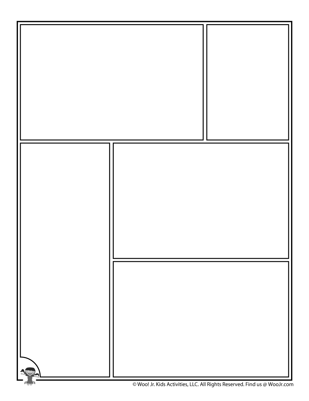 Printable Comic Strip Pages