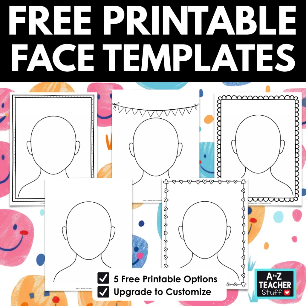 Printable Face Templates Printable Face Templates
