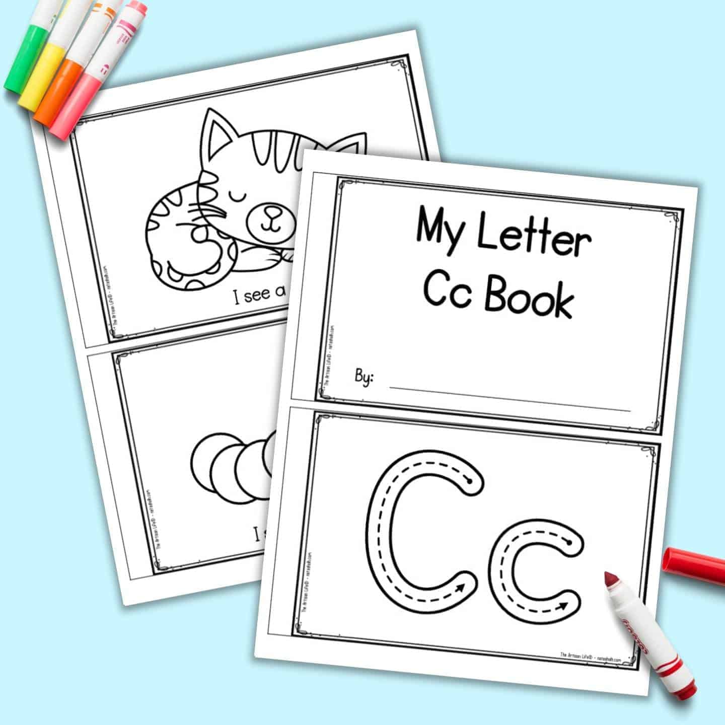 Printable Letter C Book Printable Letter C Book
