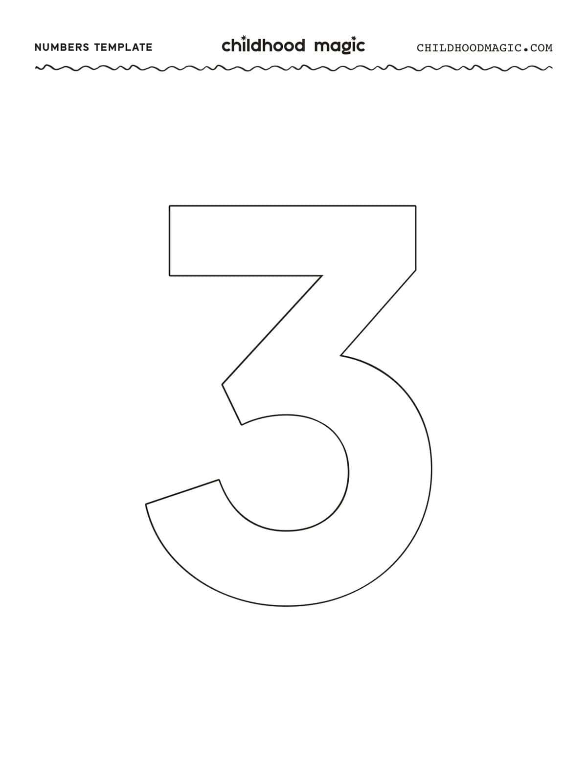 Printable Numbers 0 9 Free Number Outlines For Kids Printable Numbers 0 9 Free Number Outlines For Kids