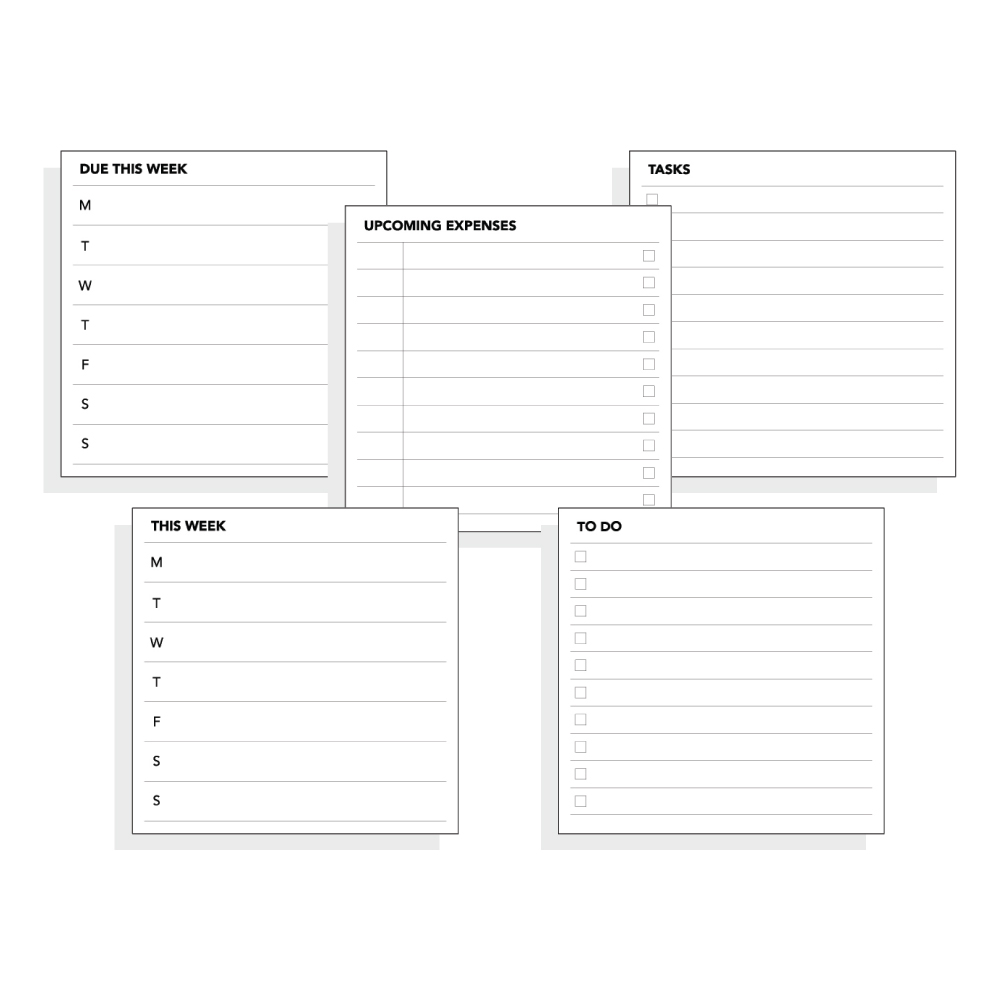 Printable Sticky Notes