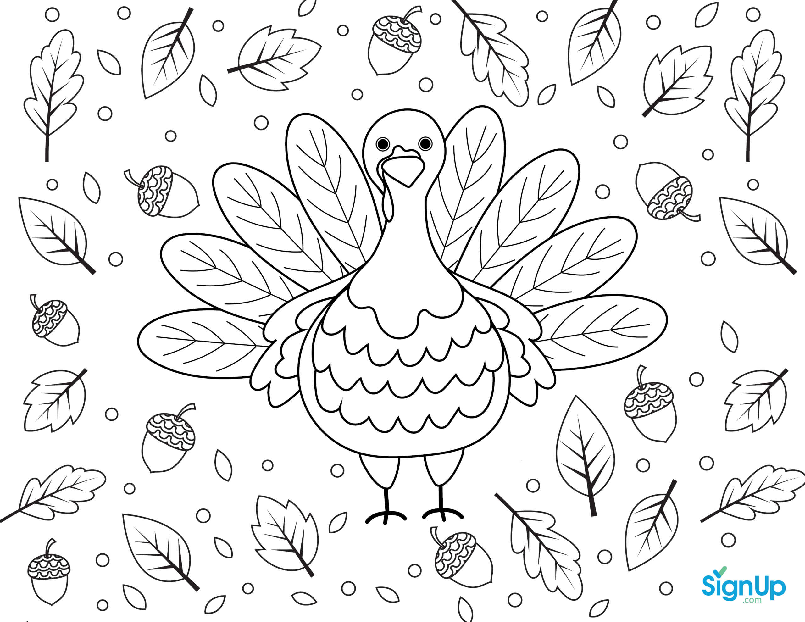 Printable Thanksgiving Place Mats
