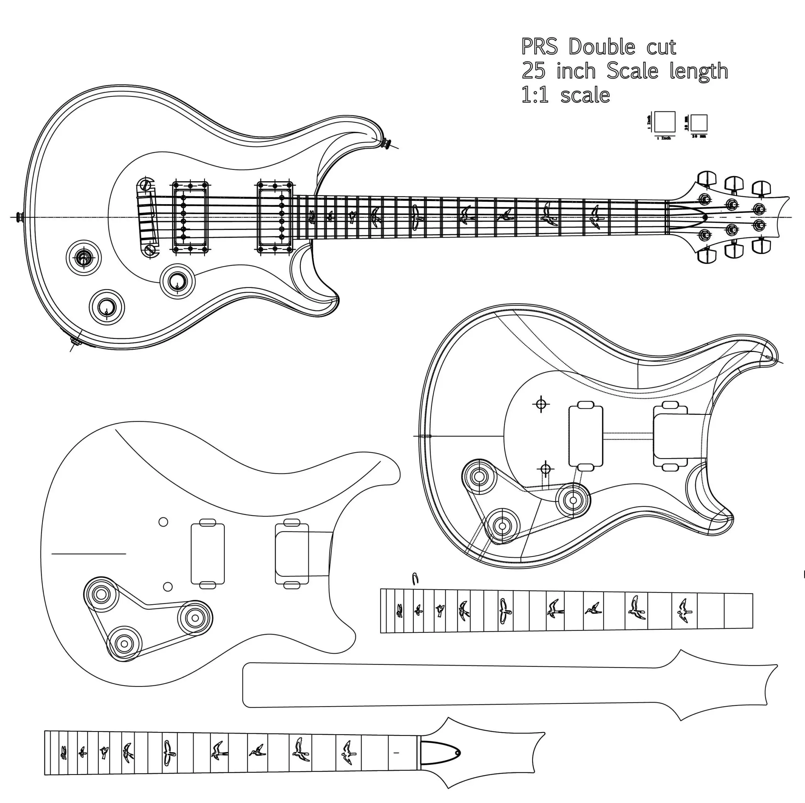 Prs Double Cut Guitar Plans Files