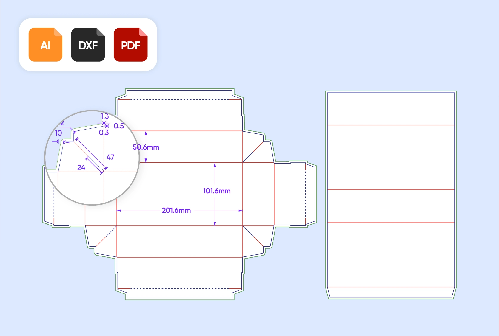 Rectangle Box Template Maker Rectangle Box Template Maker
