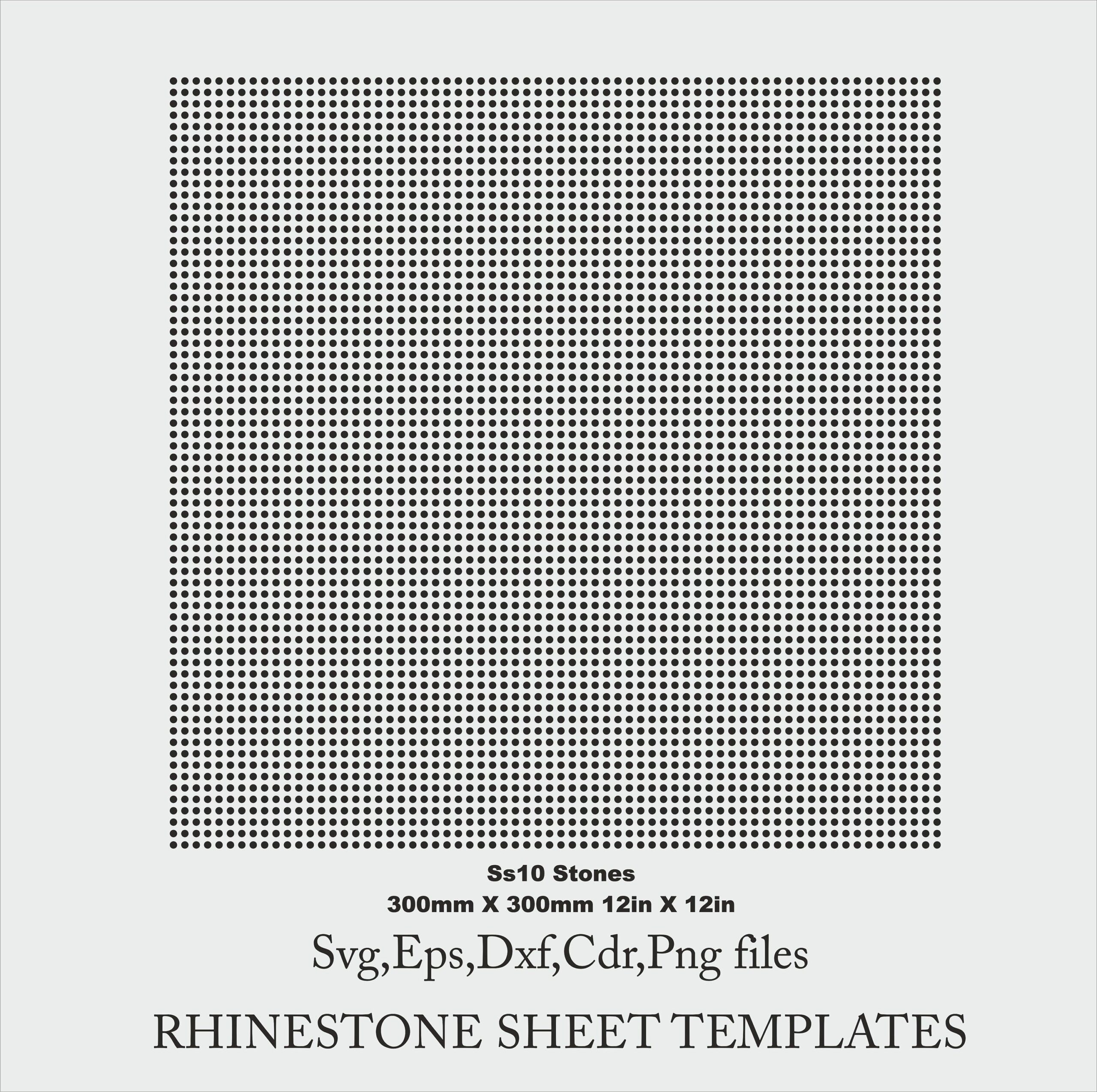 Rhinestone Templates Free Cricut