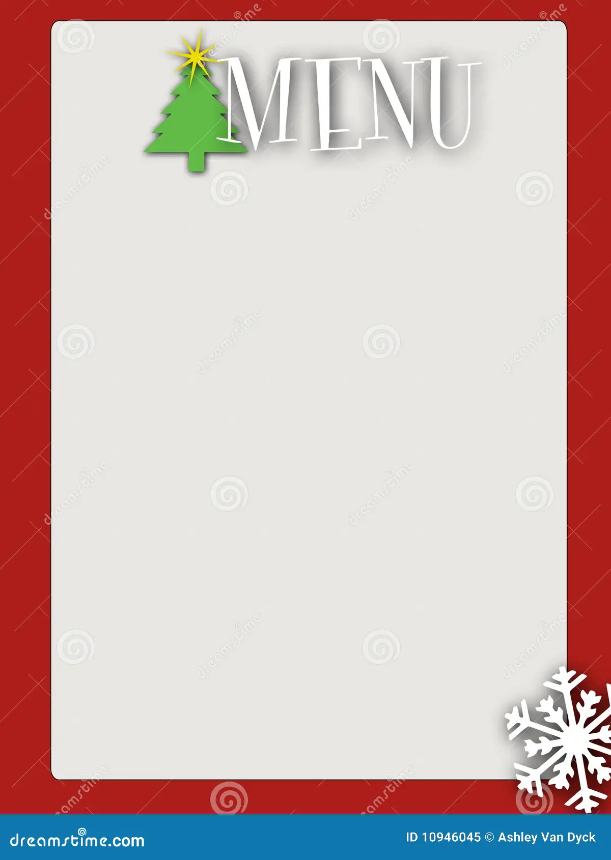 Royalty Free Stock Photo Retro Style Blank Christmas Menu Image10946045 Royalty Free Stock Photo Retro Style Blank Christmas Menu Image10946045
