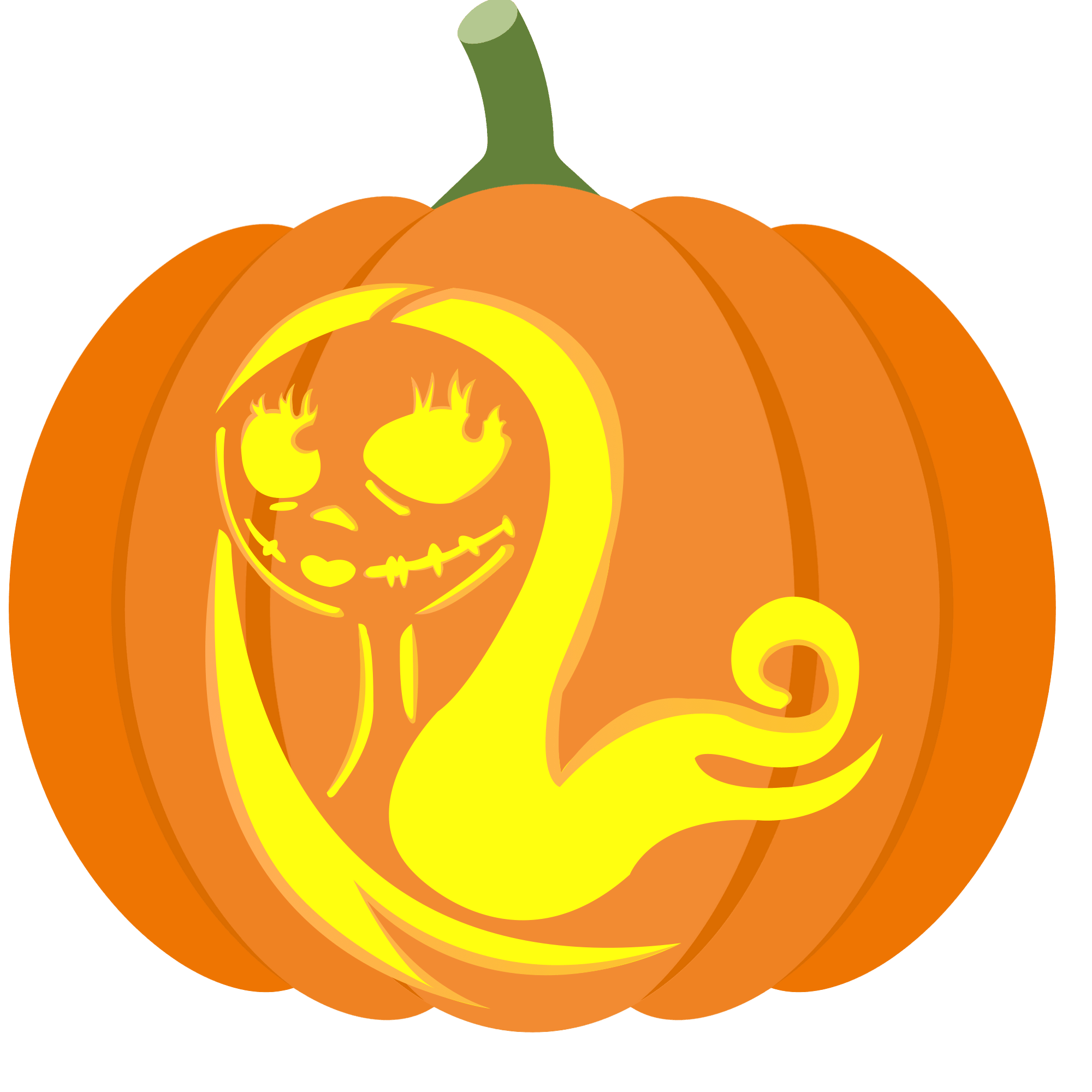 Sally From Nightmare Before Christmas Pumpkin Stencil Sally From Nightmare Before Christmas Pumpkin Stencil
