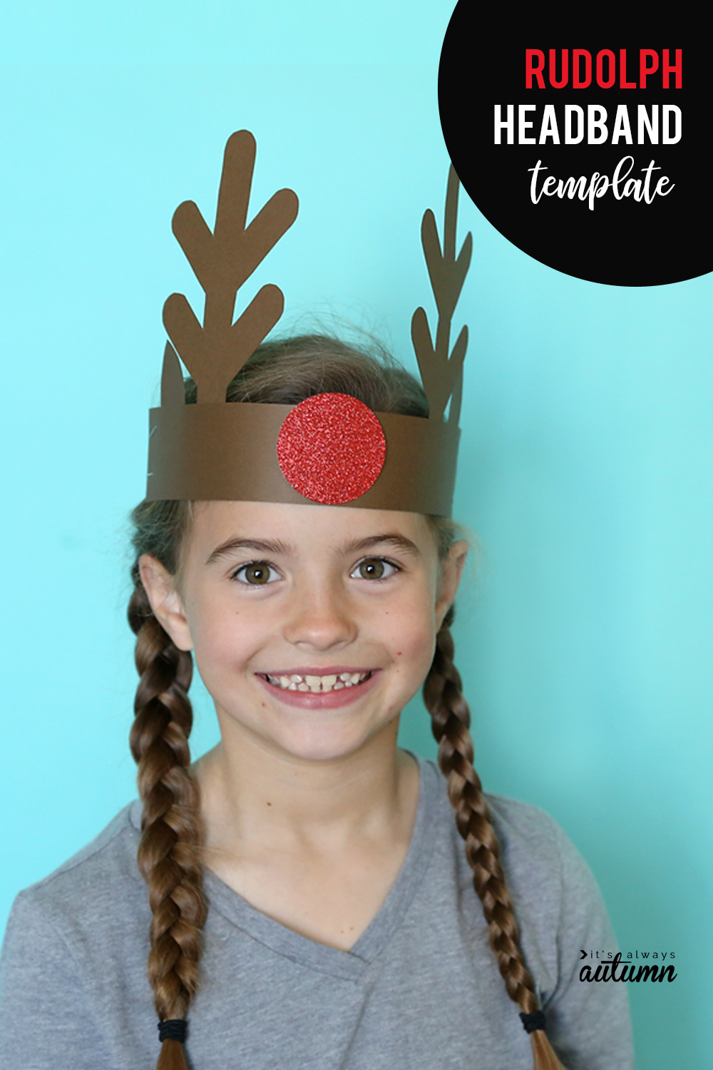 Santa Elf Reindeer Headbands Easy Christmas Craft For Kids