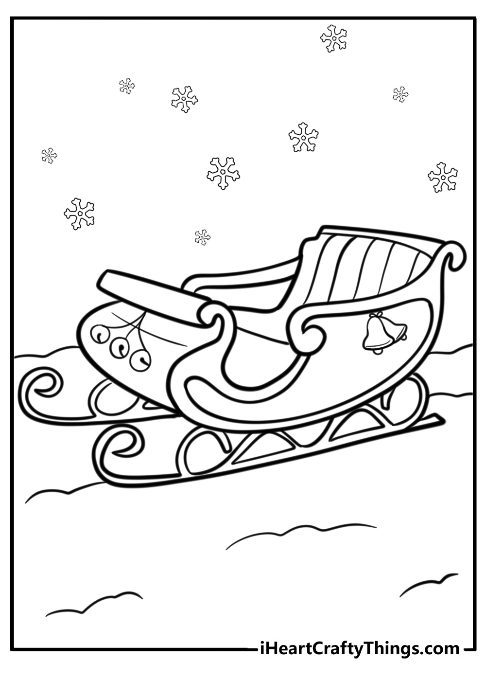 free printable santa sleigh templates free printable santa sleigh templates