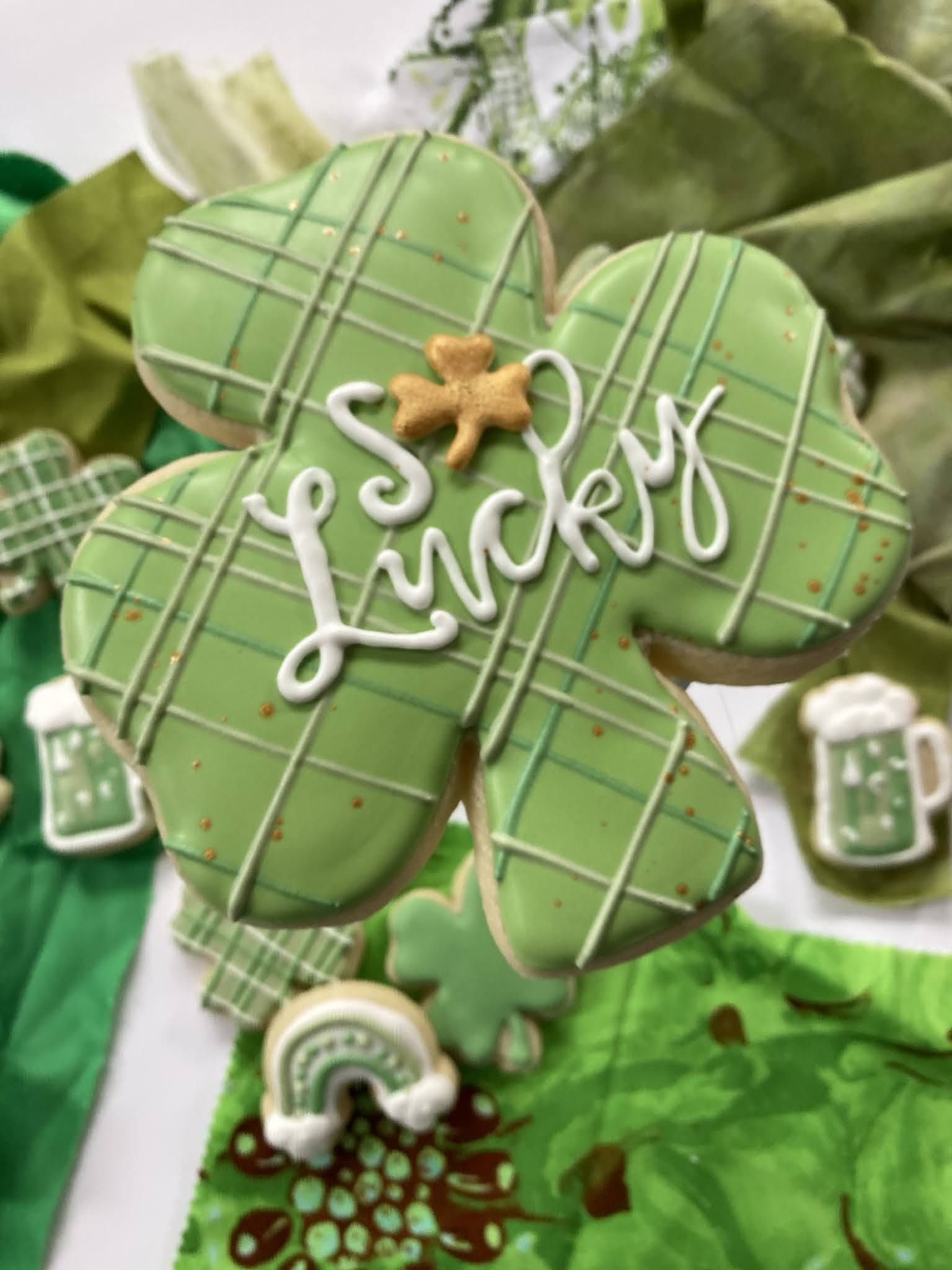 Shamrock Sprinkles Printable Template Shamrock Sprinkles Printable Template