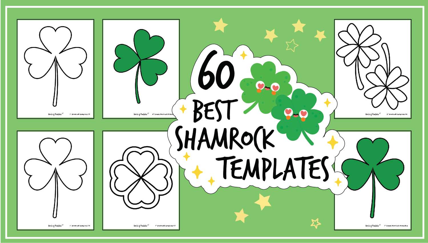 free printable large shamrock template free printable large shamrock template