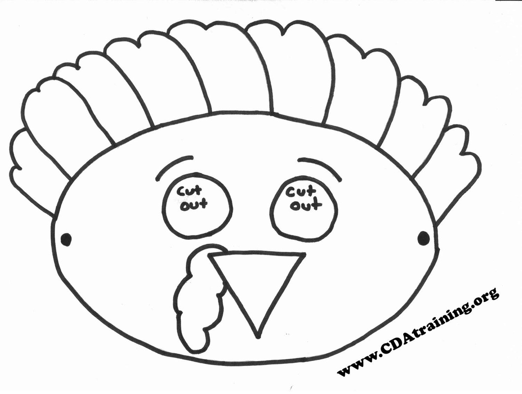 Simple Turkey Mask